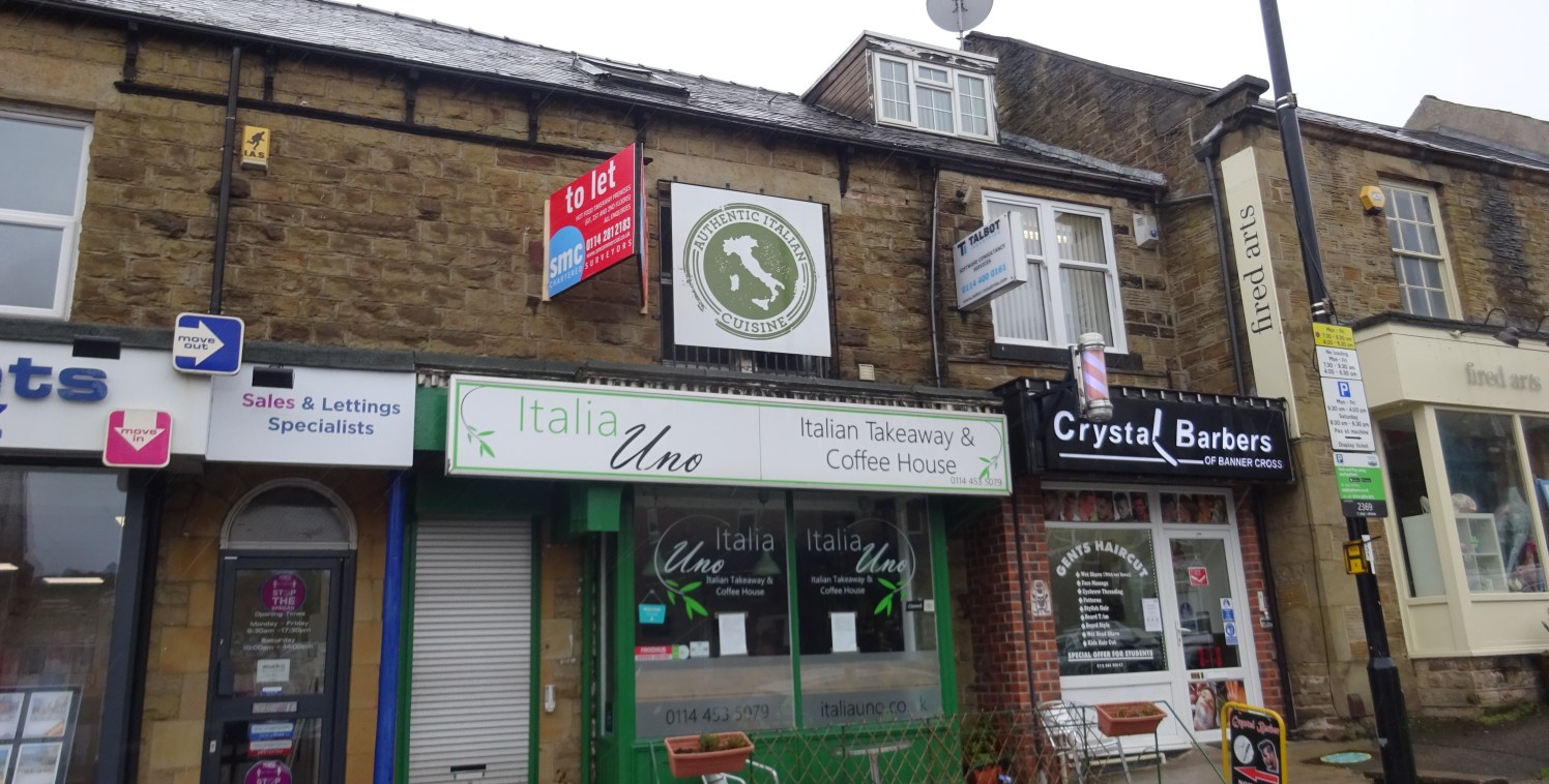 TAKEAWAY PREMISES LOCATED ON BANNER CROSS