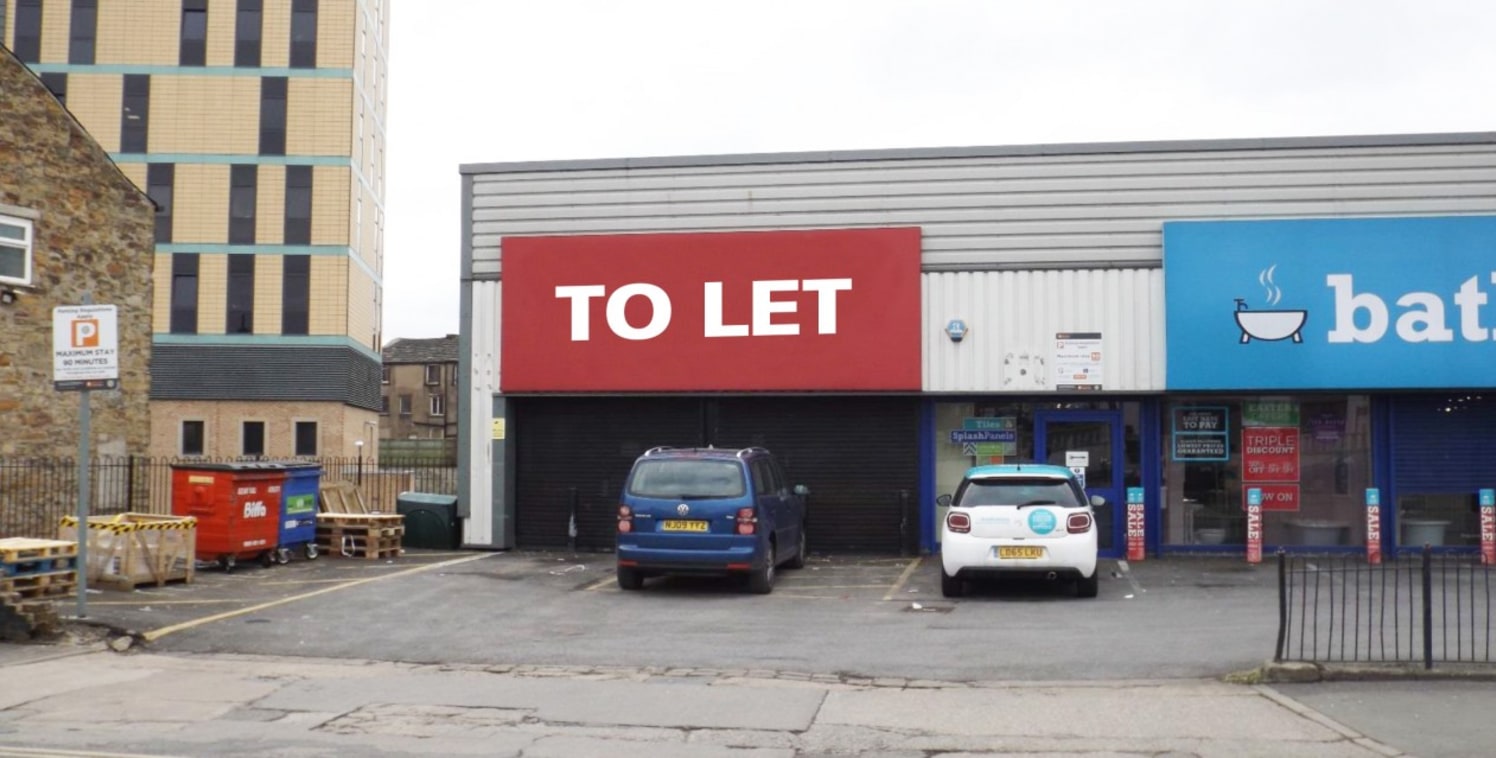 <p>A fully refurbished former showroom, now separated into 4 trade retail units, prominently situated on an arterial route into Burnley town centre. Dedicated private parking available.</p><ul>

<li class="p1">Prominent retail premises with storage</...