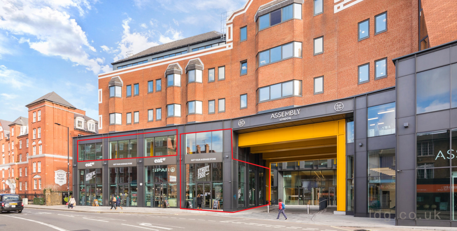 Strapline: Unique retail and leisure opportunities in Hammersmith located next to EAT17 convenience store - Suitable as standalone units or combined - Excellent ceiling height - Suitable for A1 A3 A5 - Close to Hammersmith Underground...