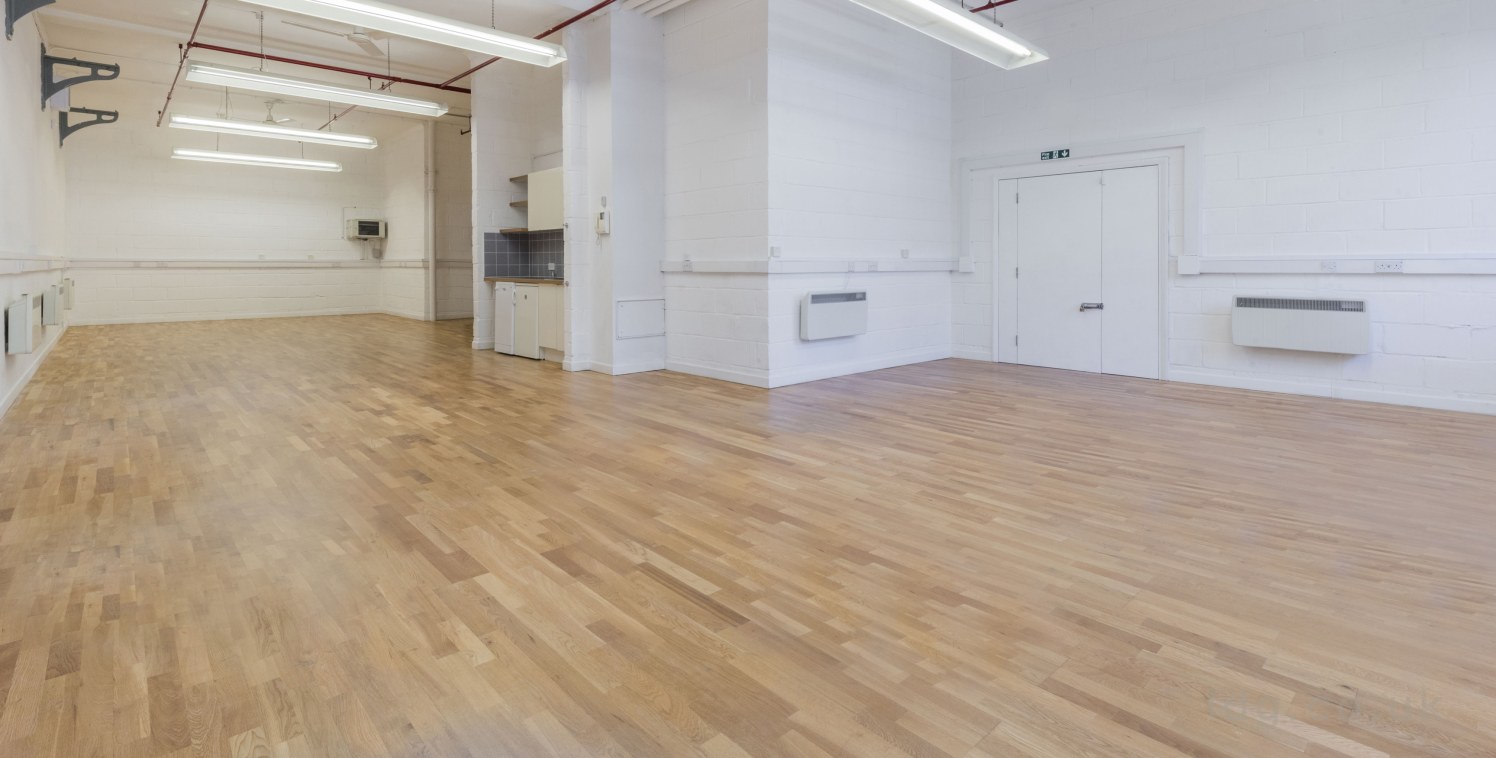 Strapline: Industrial Warehouse Style Office - Gated Former Victorian Printing Factory - Good Natural Light With Views Overlooking Wenlock Basin - Oak Wood Flooring - High...