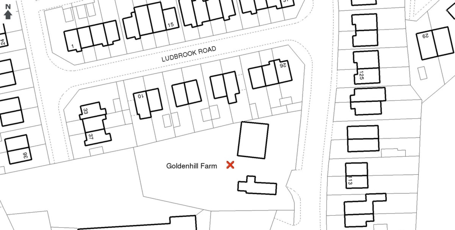 A level parcel of land with frontage to Goldenhill Road extending to 0.42 acres, suitable for residential development, subject to planning.