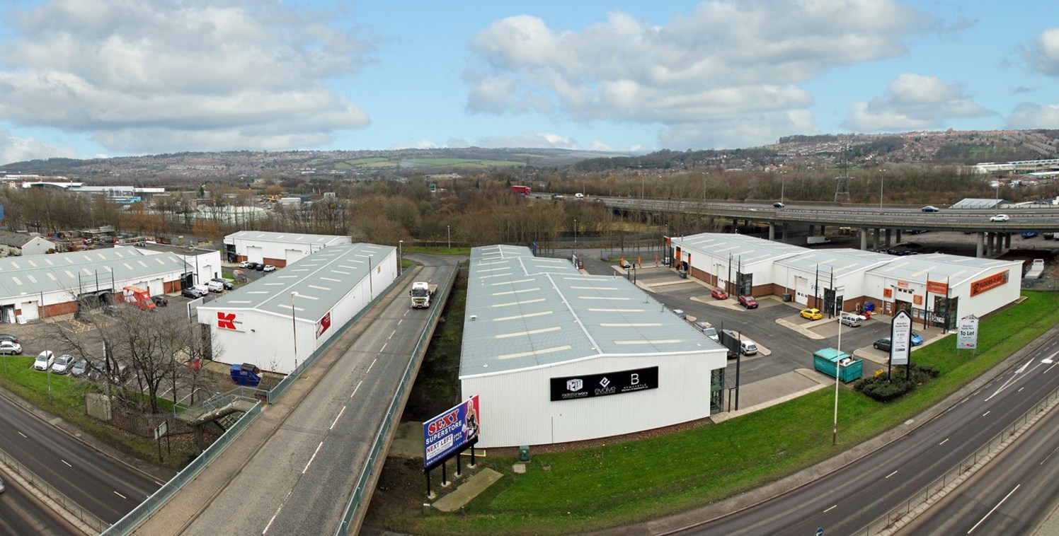 Modern Trade Park Units. Highly Visible from A695 Chainbridge Road. Eaves Heights up to 6m.