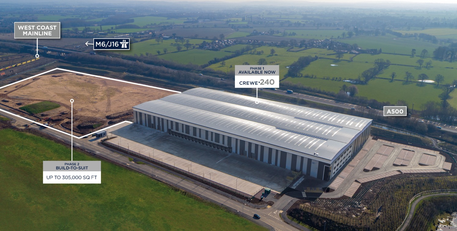 Industrial Warehouse/Distribution Unit

305,404 sq ft

Detailed Planning consent now submitted

Rental - On Application