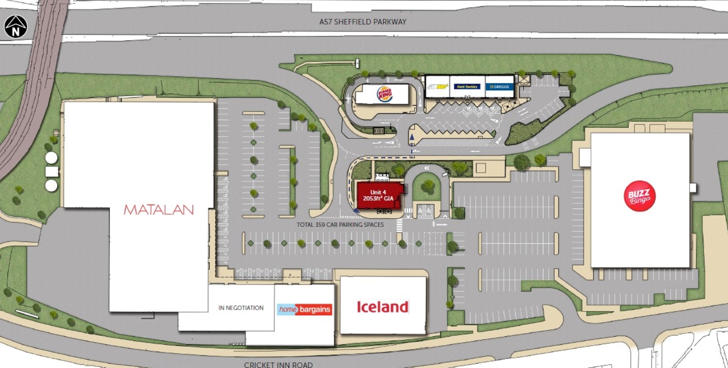 Standalone Retail Unit / Drive Thru Pod on Parkway Retail Park