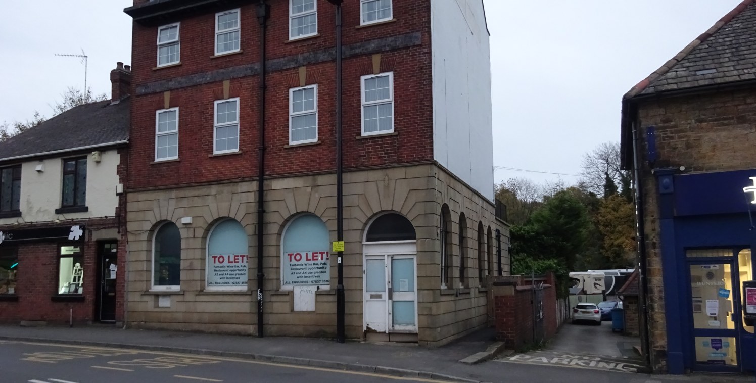 Attractive ground floor & part 1st floor former bank premises