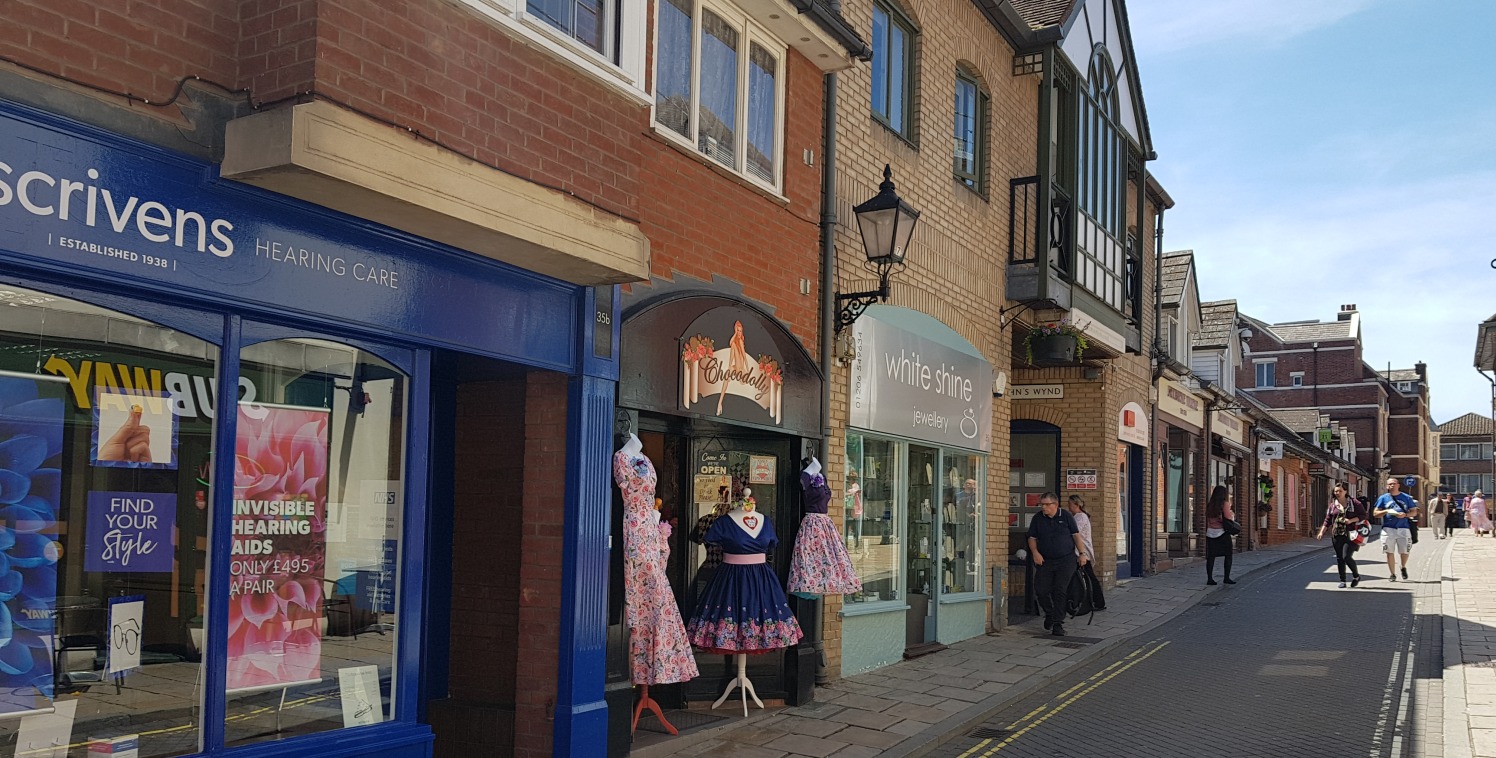 The property occupies a prominent pedestrianised location in an attractive location midway between the Culver and Lion Walk Shopping centres and close to St Johns multi storey car park and comprises a small retail shop with first floor storage.