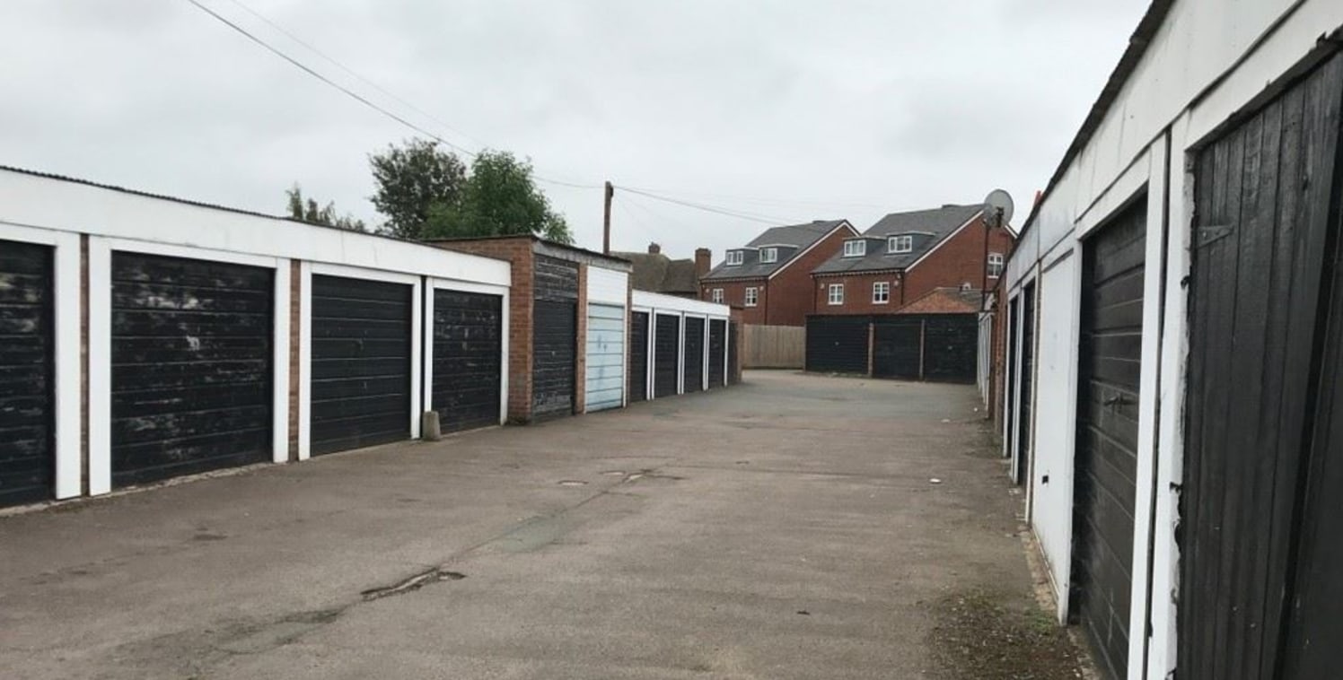 Comprising 23 single garages, one double garage and a small office

Subject to Existing Tenancies

Central location in expanding 

rural centre

Total current rental income &pound;15,400 per annum