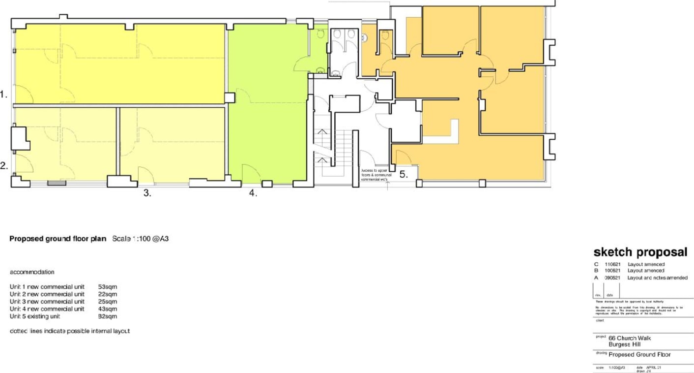 NEWLY FORMED CLASS E SHOP/OFFICE UNIT TO LET-VARIETY OF SIZES & COMBINATIONS AVAILABLE