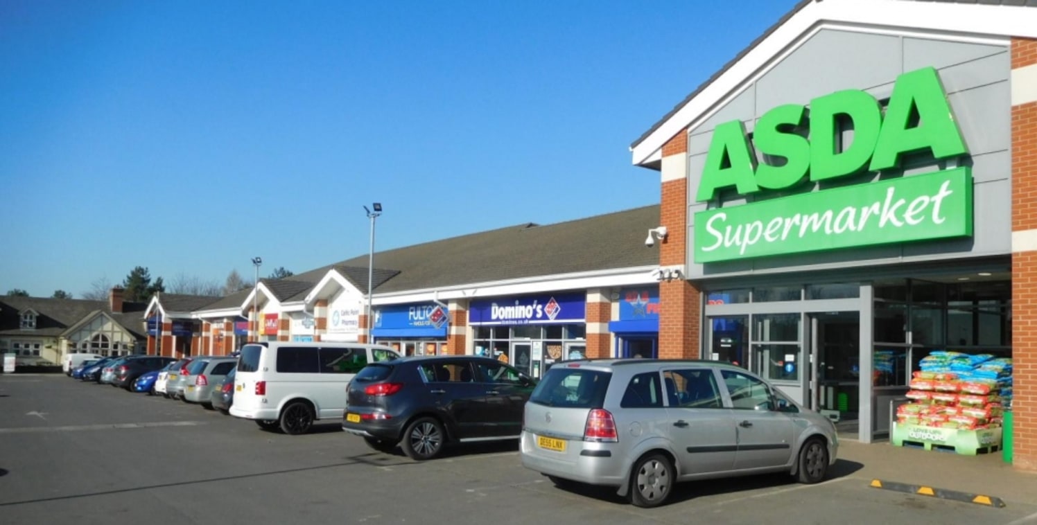 Retail warehouse within Celtic Retail Park