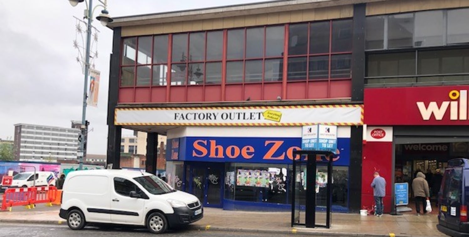 The premises form part of a large retail block property. The unit comprises a ground and first floor sales area with ancillary space on the first, second and basement floors. Nearby occupiers include Wilko's and Fultons.