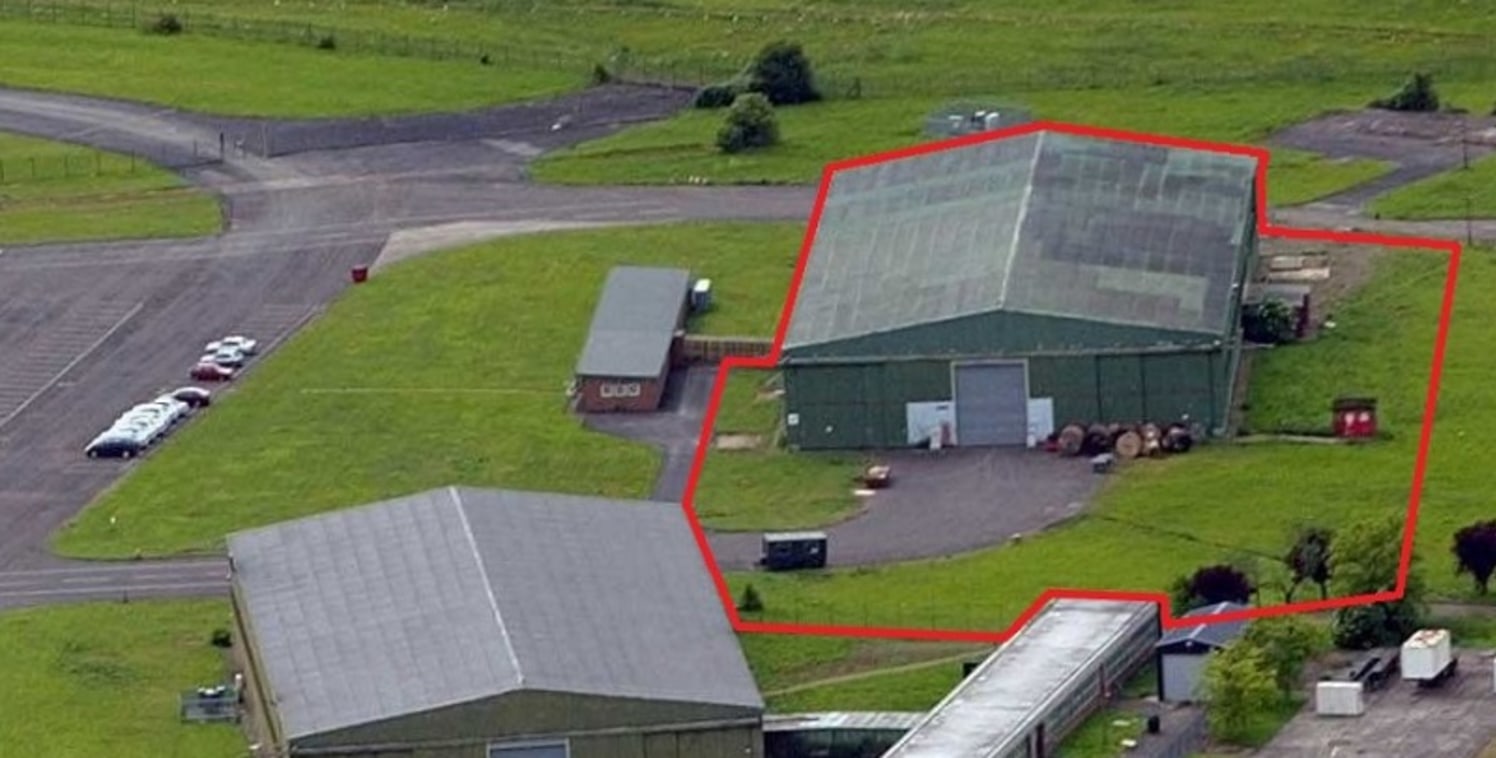 The property comprises of a 30,000 sq ft high bay former aircraft hangar situated on Throckmorton Airfield in Pershore. Additional hangar also available.