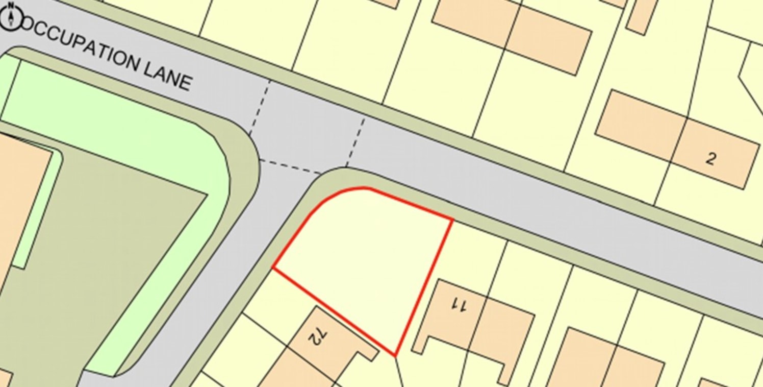 The site extends to approximately 0.06 acres (0.025 hectares) and benefits from access of Occupation Lane. The land is of a flat nature and bound by a timber fence.

The land is unallocated on Unitary development plan and has planning consent for the...