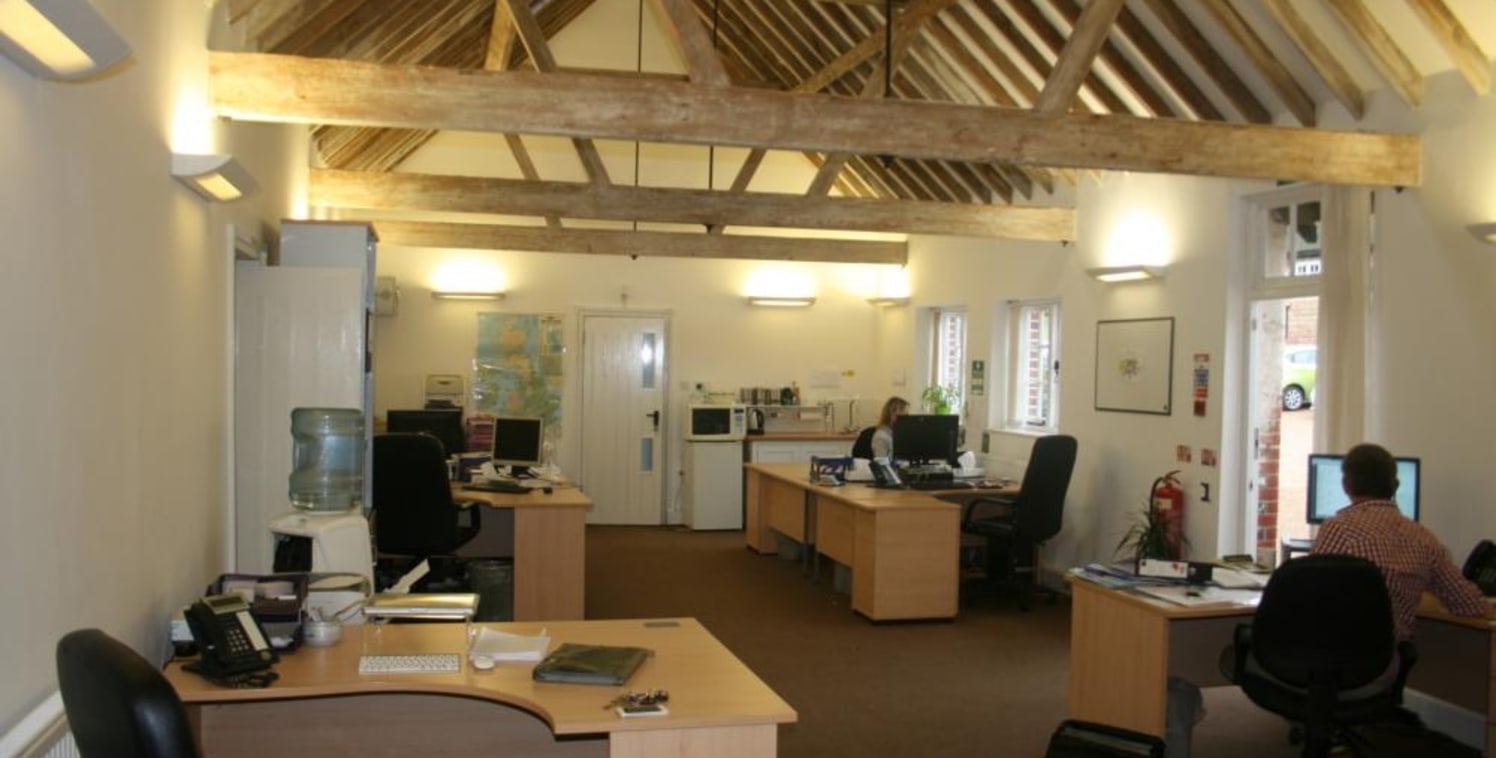 Beautiful barn conversion office