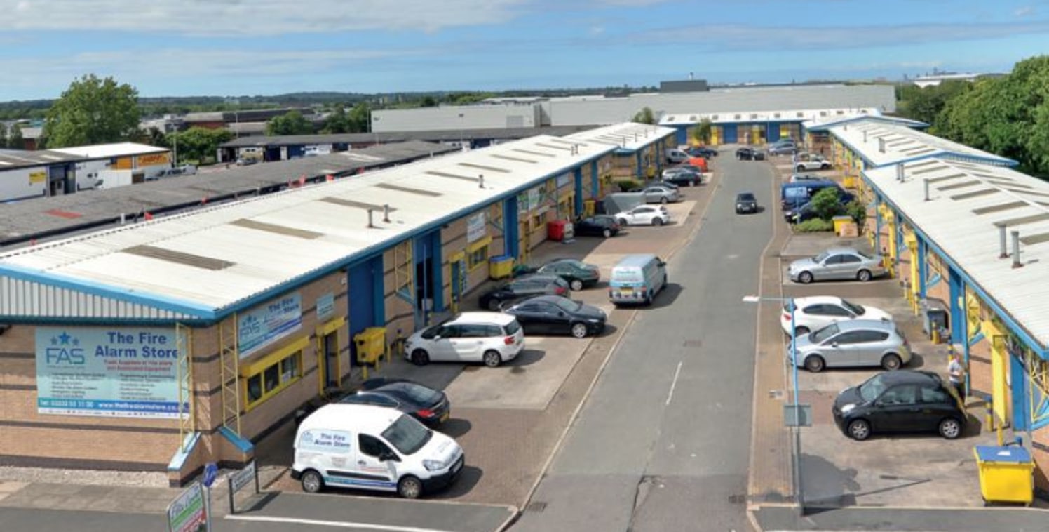 Busy Trading Estate. Close to Croft Retail Park and Wirral International Business Park. Competitive rents. Flexible lease terms. There is a service charge to cover estate maintenance, details available upon request.