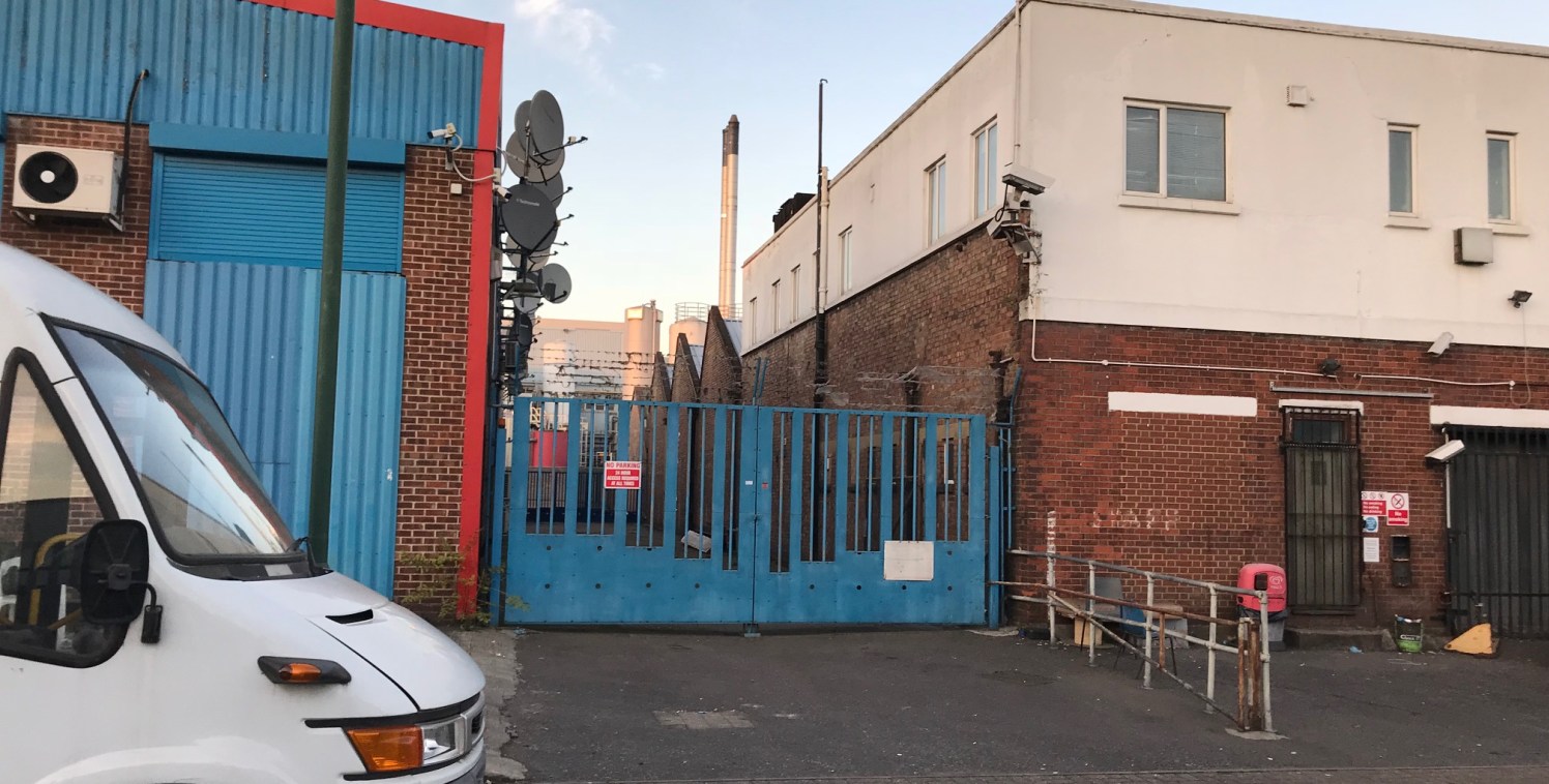 Previously used as a bakery arranged as three interconnecting warehouses with first floor offices. Various access points and loading bays to the front and side of the building along with parking.