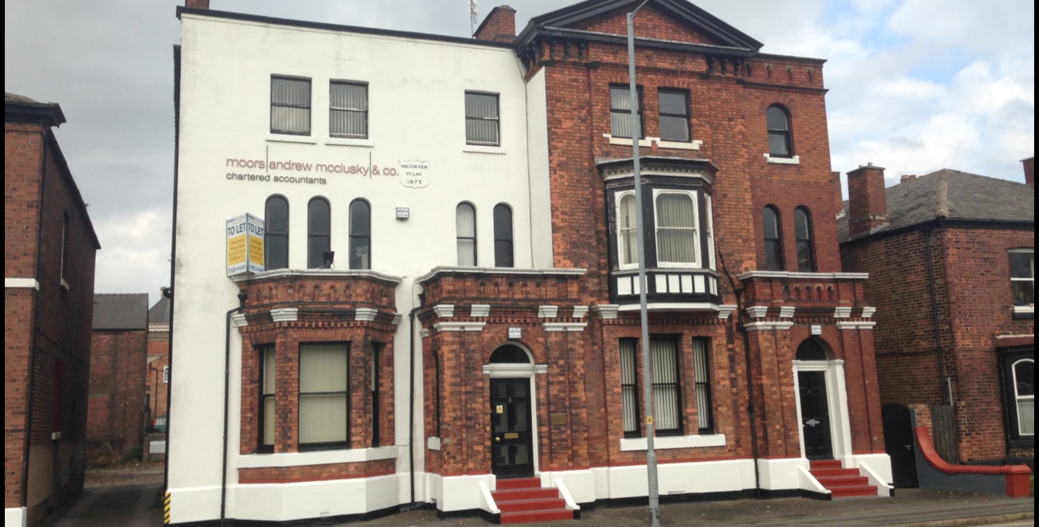 An adjoining pair of period, semi-detached office buildings with car park to the rear.

The interior provides individual office rooms, with a small kitchen area on each floor.

The basement provides storage and is accessed via an internal stair.

The...