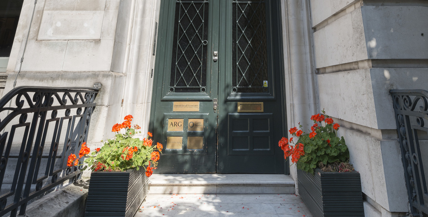 Exceptional ground floor office suite in Marylebone with 4.2m floor to ceiling in a beautifully restored period building.