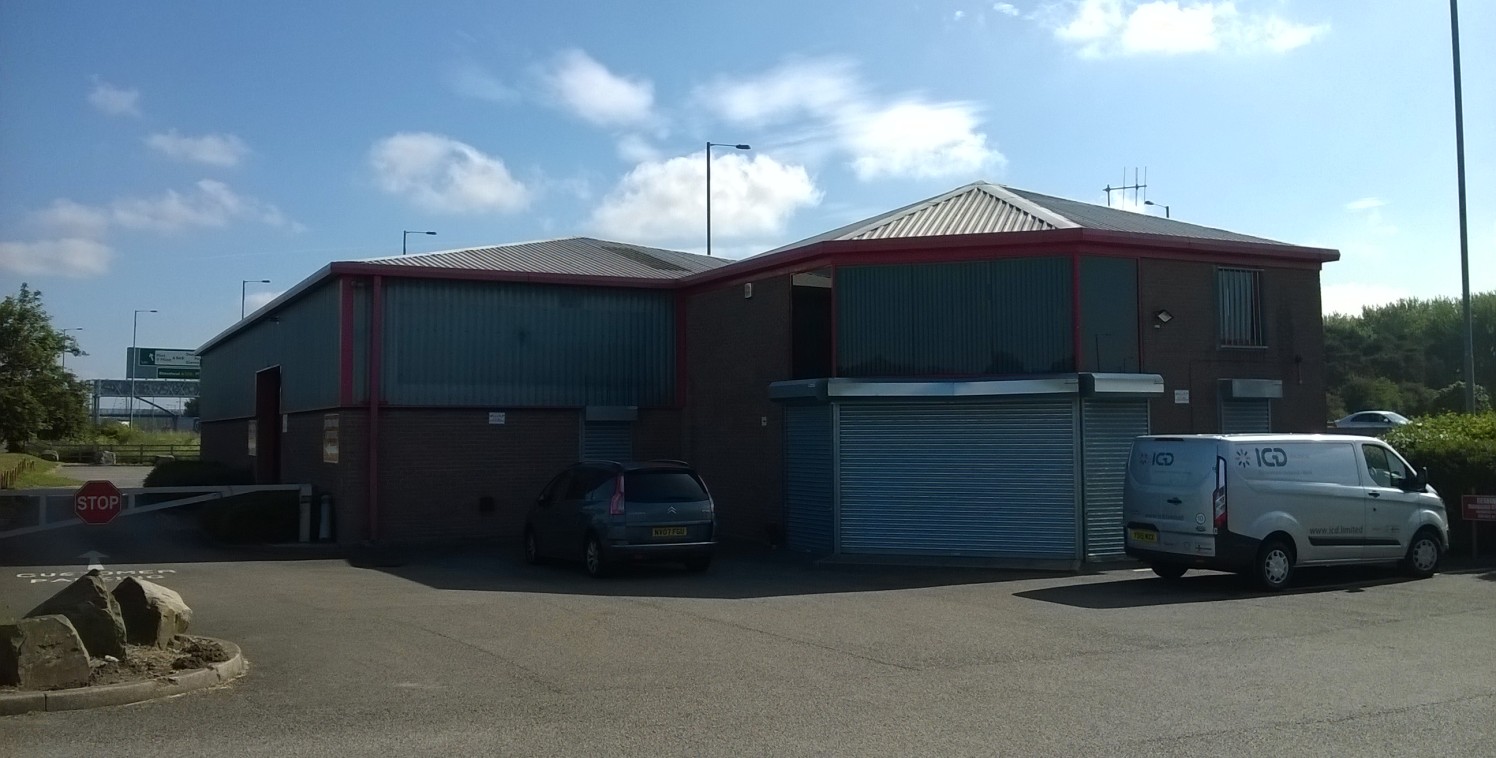 A detached trade counter / warehouse unit with offices in a prominent roadside position alongside the A550(T).

5,288 sq ft + Yard

Leasehold £35,000 per annum