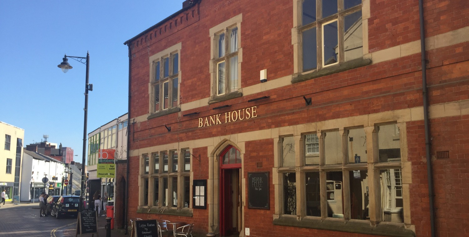 The property is situated in Stafford town centre directly opposite The Vine Hotel and on the south side of Salter Street between its junctions with Bank Passage, Maltmill Lane and Market Street. Salter Street, which is just off the town's main retail...