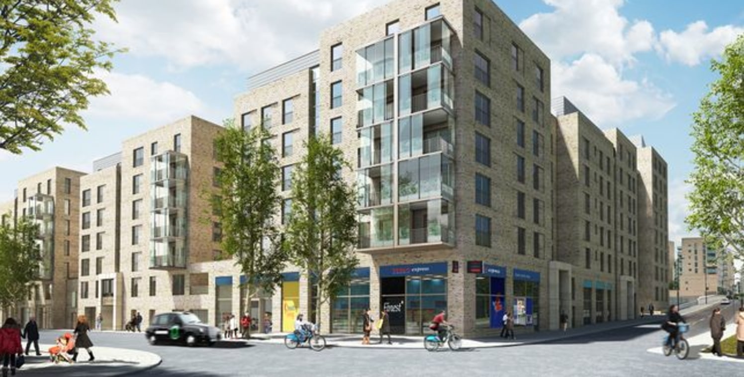 One of five newly constructed ground floor commercial units are available as part of a mixed use development with residential accommodation above and suitable for a variety of uses. The unit is within close proximity to Startford Station....