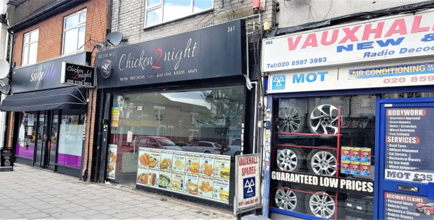 Key Features\n* Large Glass Frontage\n* Electric Roller Shutters\n* Allocated Car Parking\n* Alarm System\n\nLocation\n\nThe premises is situated on a local parade of shops on Green Lane (A1083), conveniently located 0.2 miles South of Seven Kings St...