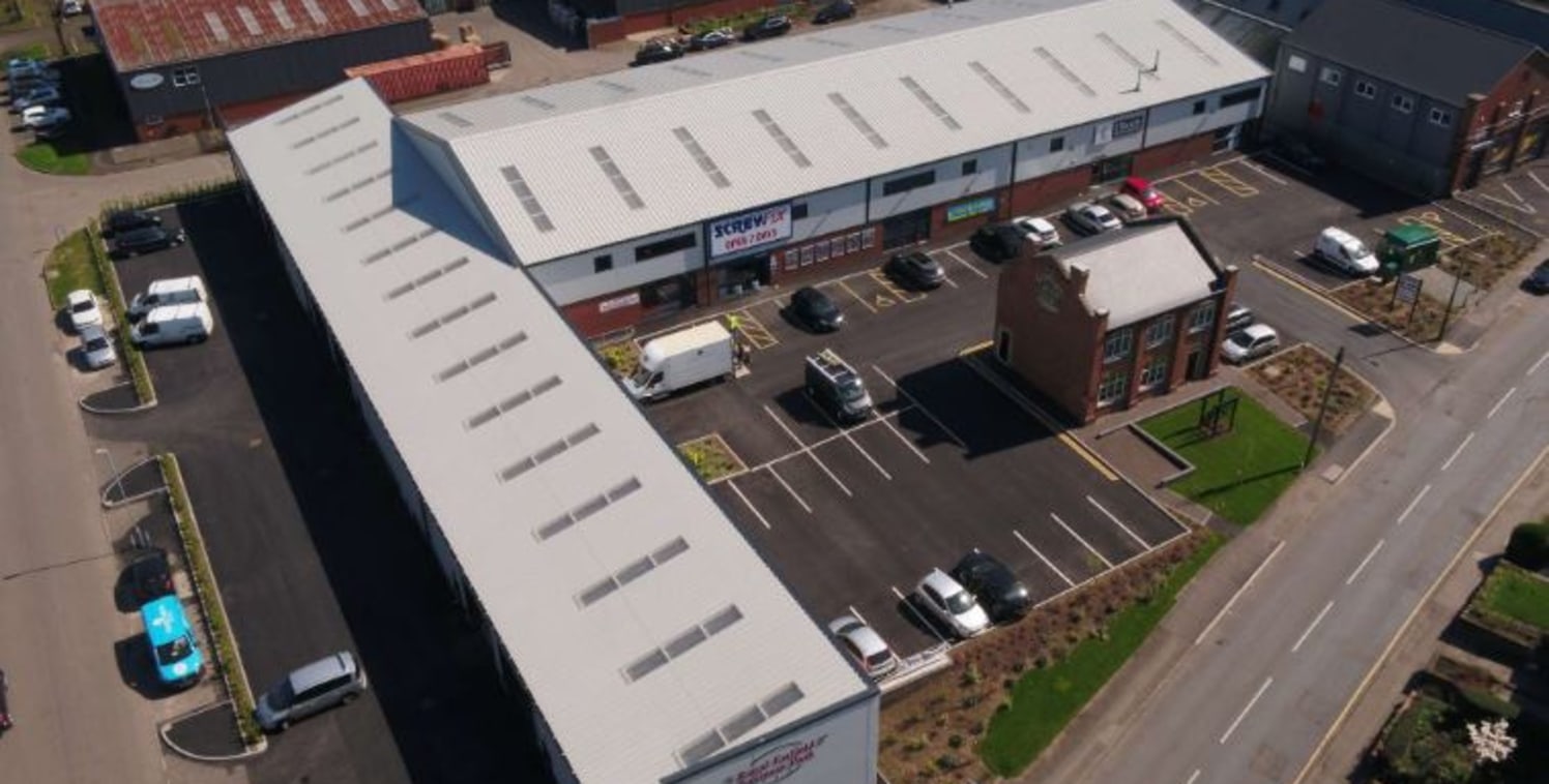 A brand new 3,200 sq ft industrial unit located on a new business park on the former site of the Royal Enfield Motorcycles in Redditch. High bay warehouse ideal for trade counter accommodation.