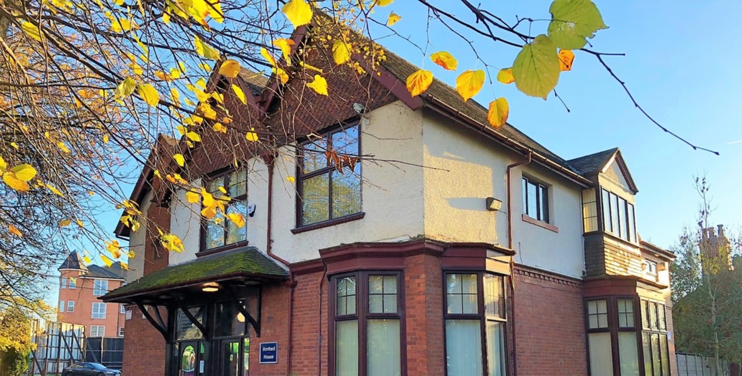 Renford House is a prominently located period detached office premises originally constructed in the late 1800s and more recently extended at ground and first floor level.