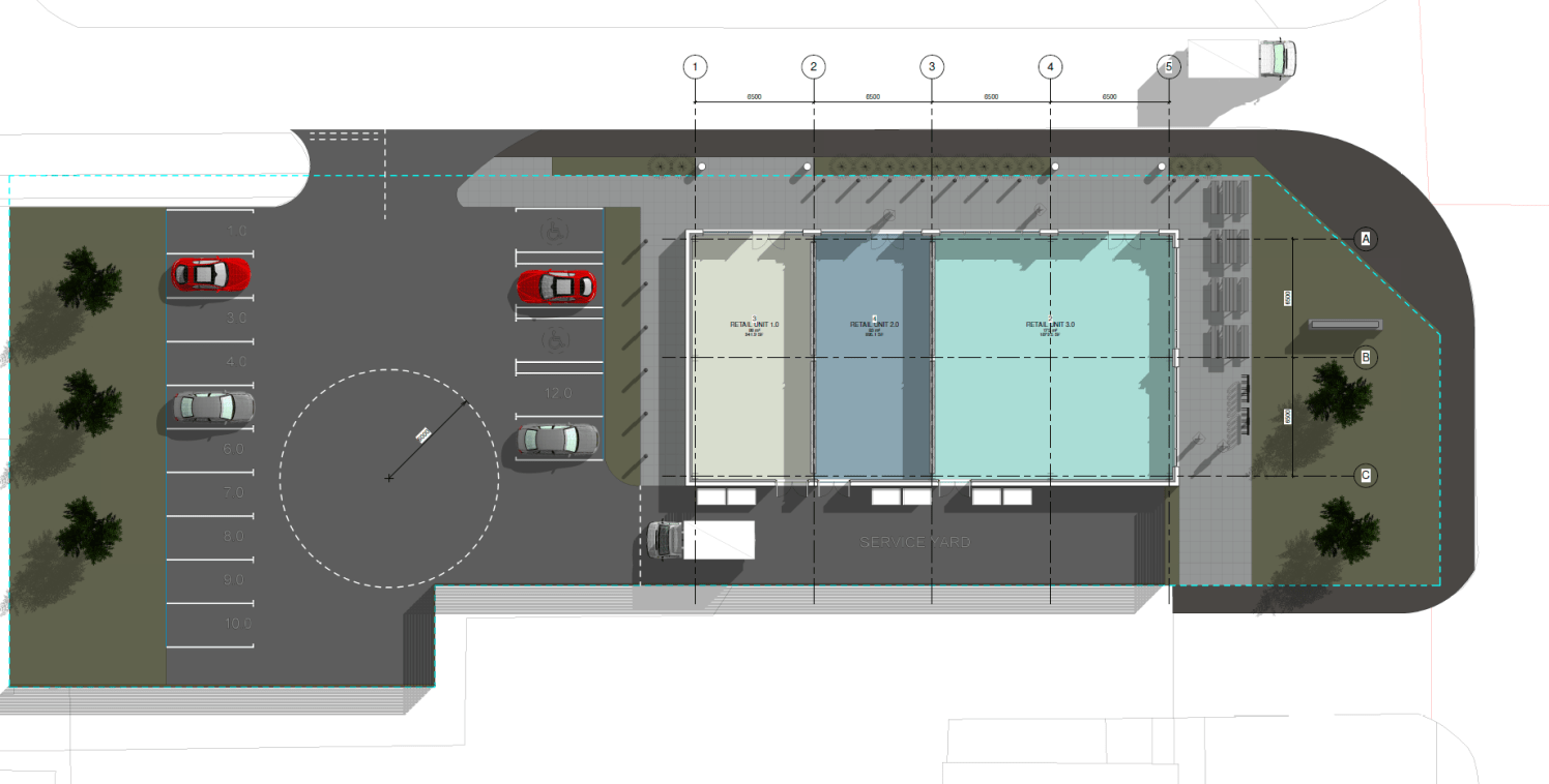 Proposed New Retail Units To Let, Central Park, Newton Aycliffe, DL5 6XF