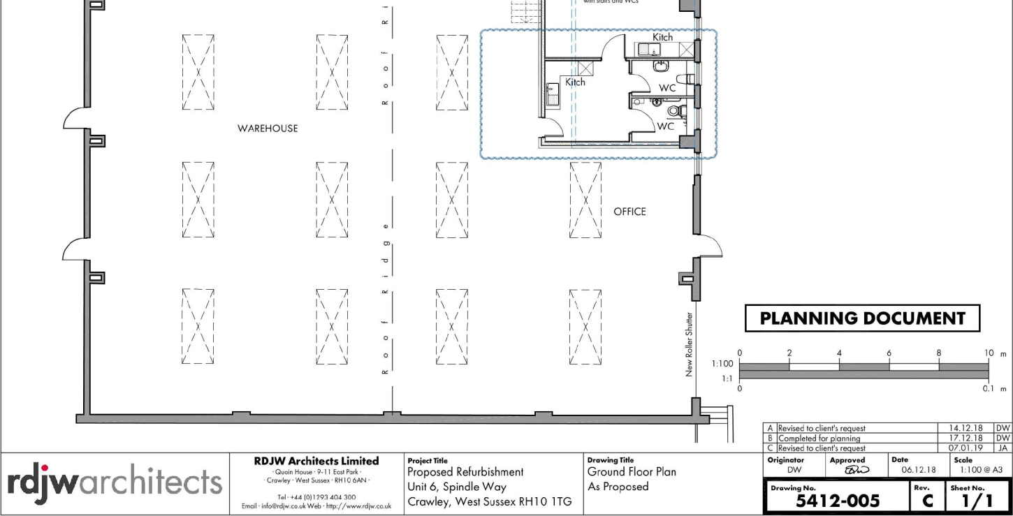 * Refurbished warehouse with offices

* Generous yard / parking area

* Adjacent to Denvale Trade Park

* Close to central Crawley

* Ready for immediate occupation