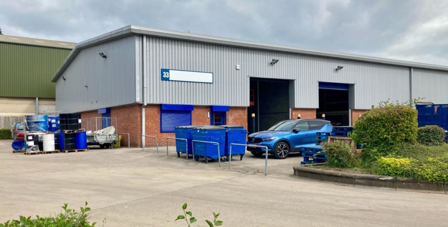 The unit comprises of a modern warehouse with concrete floor and brickwork walls to 2 metres, with steel profile sheet cladding above. The property is accessed via two electric roller shutter doors and has the benefit of an integral office with WC fa...