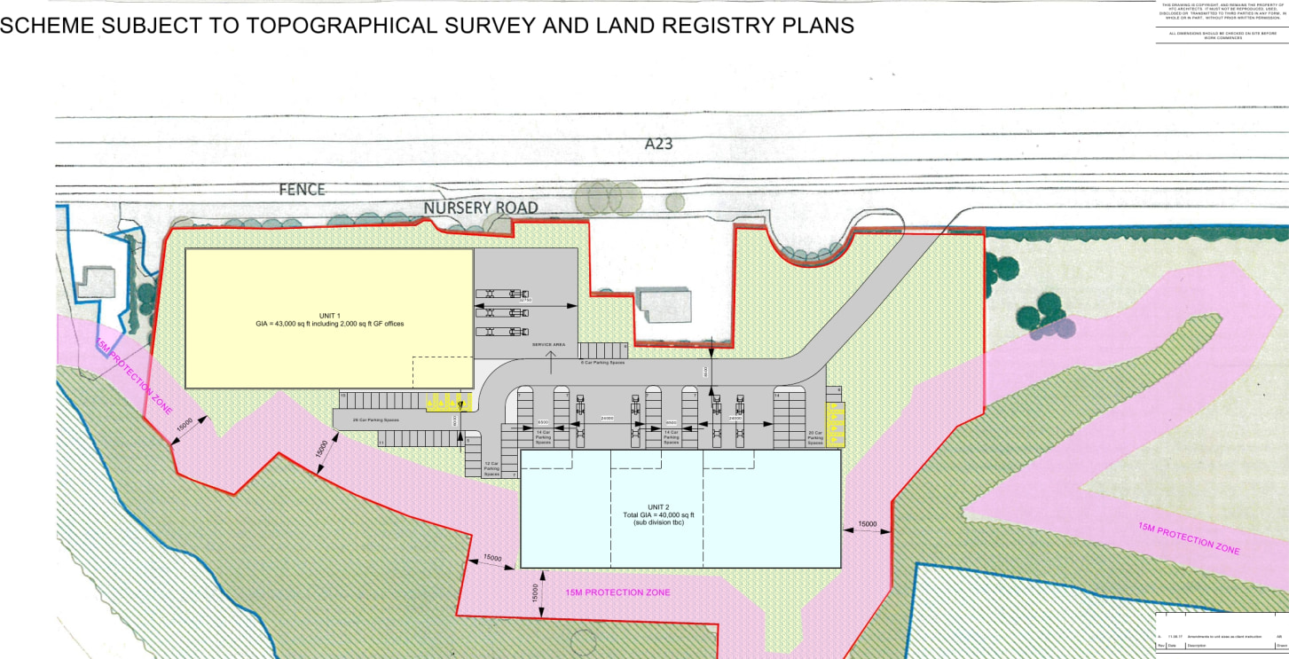 * Prominent High Spec Units

* Planning granted for B1B/B1C/B8 uses

* Ready for occupation 

* Units from 11,046 sq ft 

* Potential for a secure yard for Unit 4

 Unit 2 (11,095.42 sq ft (1,130 sq m) - UNDER OFFER

 Units 3-4 (31,979.66 sq ft (2,97...