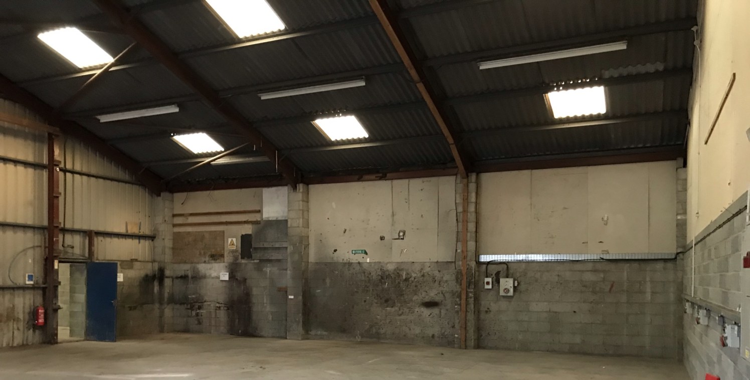 The property provides industrial / warehouse accommodation, extending to 14,424 Sq Ft.

The property is of steel portal frame construction, with part block work and part steel profile sheet cladding, with an eaves height ranging from 4.05m to 4.26m....