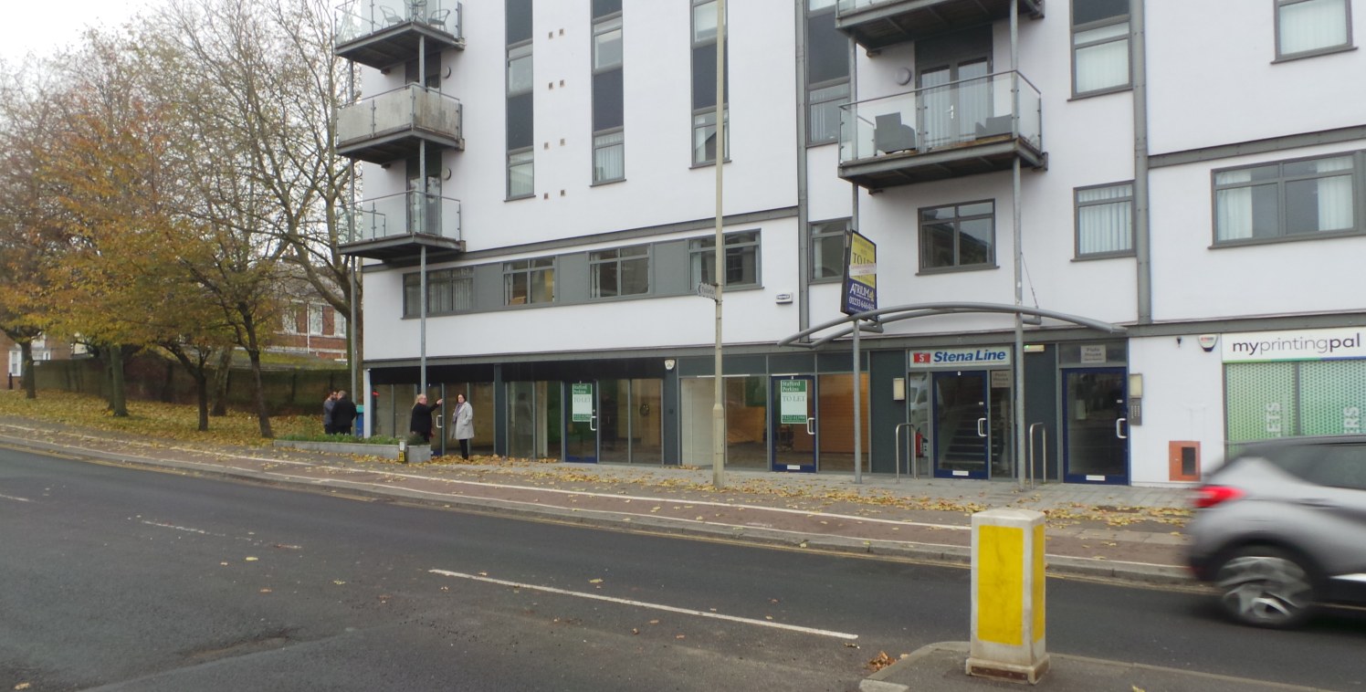 These recently refurbished first floor premises benefit from a ground floor entrance with both stair and lift access. The suites both have a large open plan office and a meeting room with shared kitchen and WC facilities and onsite parking for 2 cars...