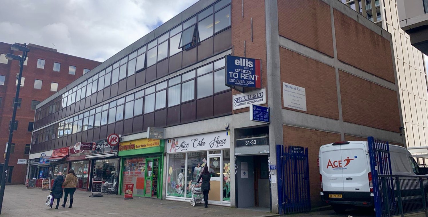 An opportunity to purchase two floors of office space with development potential to create additional floors (subject to planning permission and freeholder negotiation). The property comprises the first and second floor offices above a parade of shop...