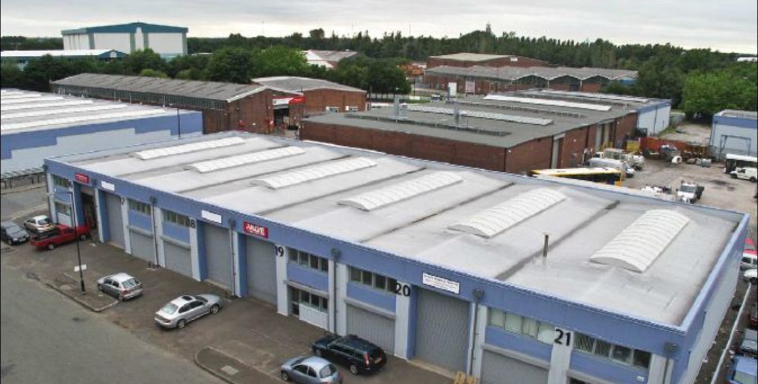 Prominent industrial / warehouse / trade counter estate. Close proximity to Media City and Manchester City Centre with excellent motorway access. Prime location within Trafford Park. Recently refurbished units. Integral offices. Electrically operated...