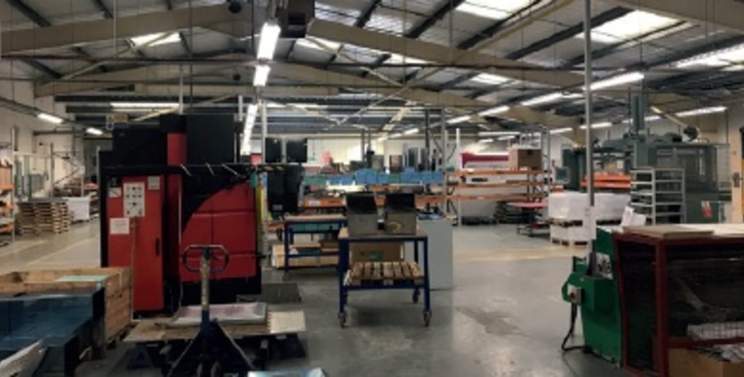 A modern, detached manufacturing unit with a high specification fit out on a site of 4.25 acres - potential for future expansion.

45,600 sq ft

Rental - On Application