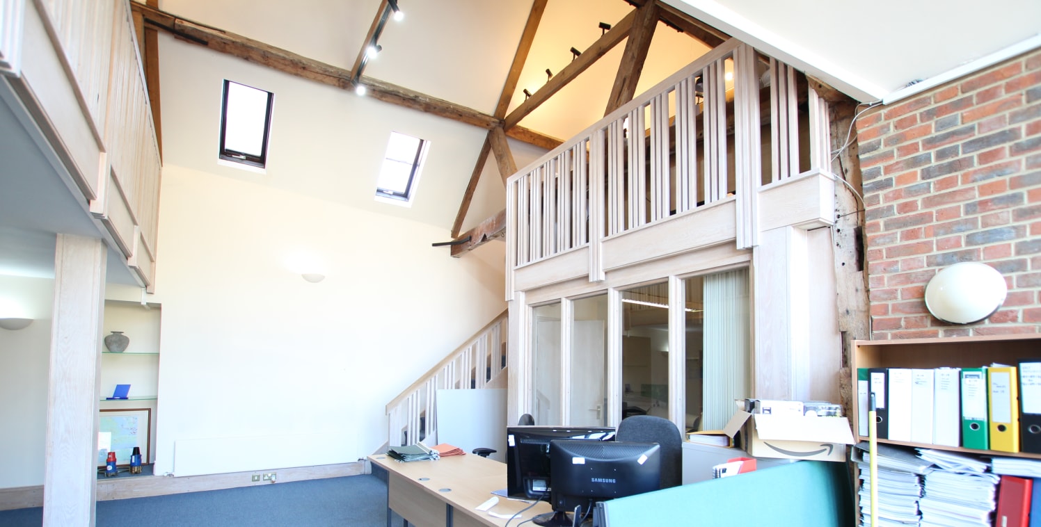 Character office barn conversion in popular attractive and historic village of Odiham.