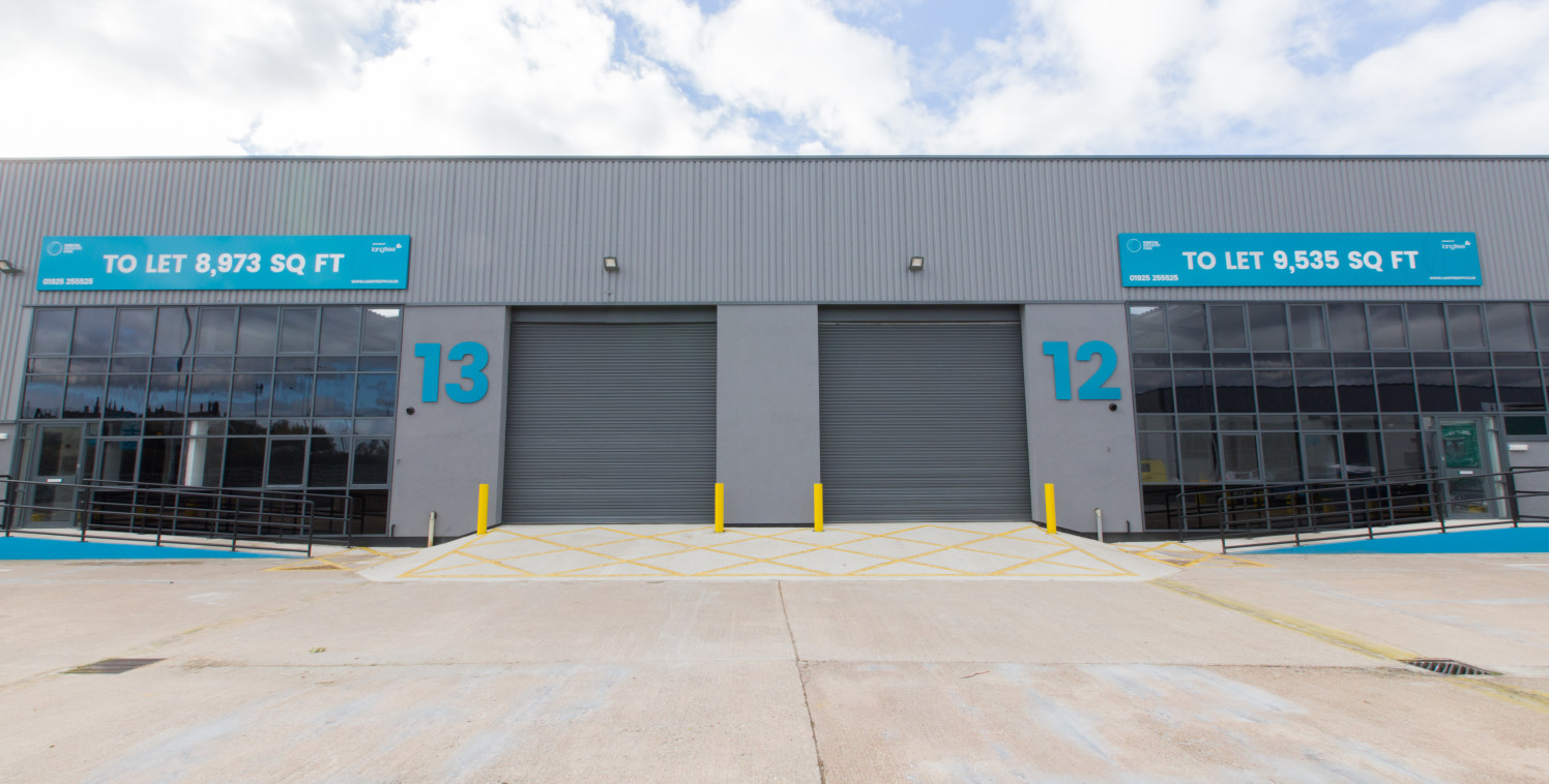 Unit 12 is a mid- terrace modern industrial unit. It comprises of a steel portal frame construction with brick elevations and a glazed and cladded front facade. Eaves height to underside of the haunch c.6m. The property benefits from: