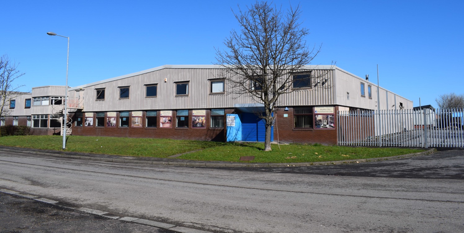 The property comprises a semi-detached industrial unit of steel portal frame constructions with part brick and clad elevations under a profile metal sheet roof. The warehouse has a clear eaves height of approximately 5.2m, concrete floor on two level...