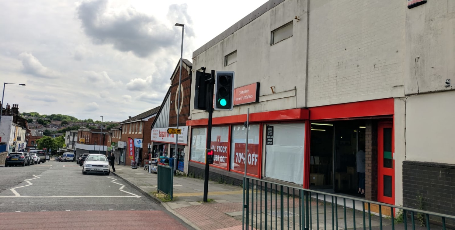 The property is located on Blackburn Street at the junction of Green Street in Radcliffe town centre, close to the A665 Pilkington Way.

The property comprises a combination of a flat-roofed 1970s retail unit. The property provides retail accommodati...