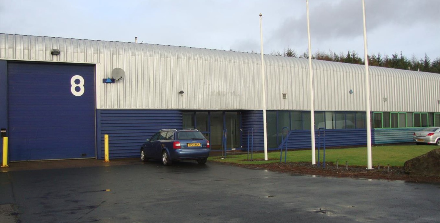 Mid Terrace Industrial Unit in Deans Industrial Estate