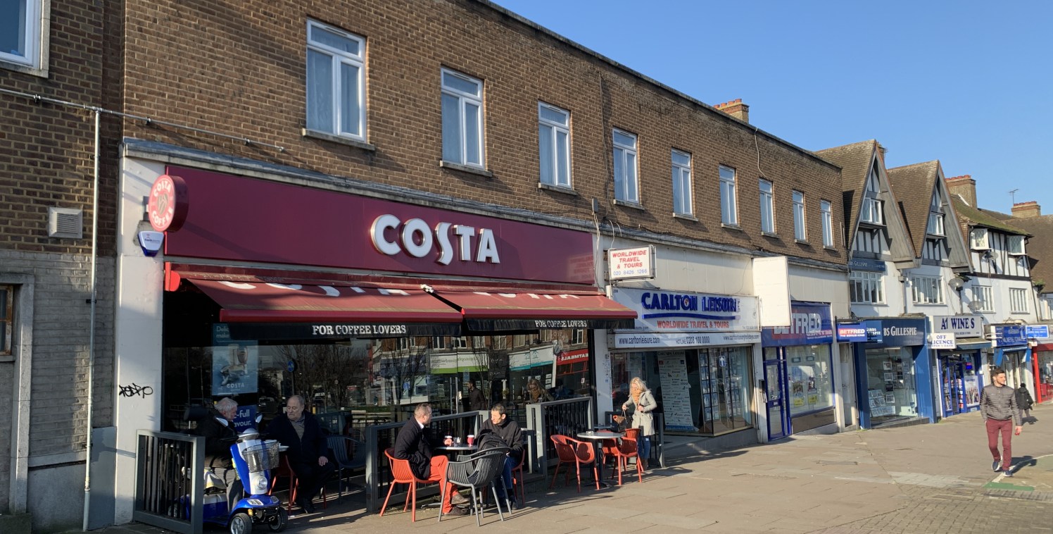 A two storey shop unit suitable for A2 business and professional use, travel agency or retail. The unit is arranged over ground (864 sq ft) and lower ground floor (810 sq ft) and is fully fitted out for office use. The unit has full security fittings...