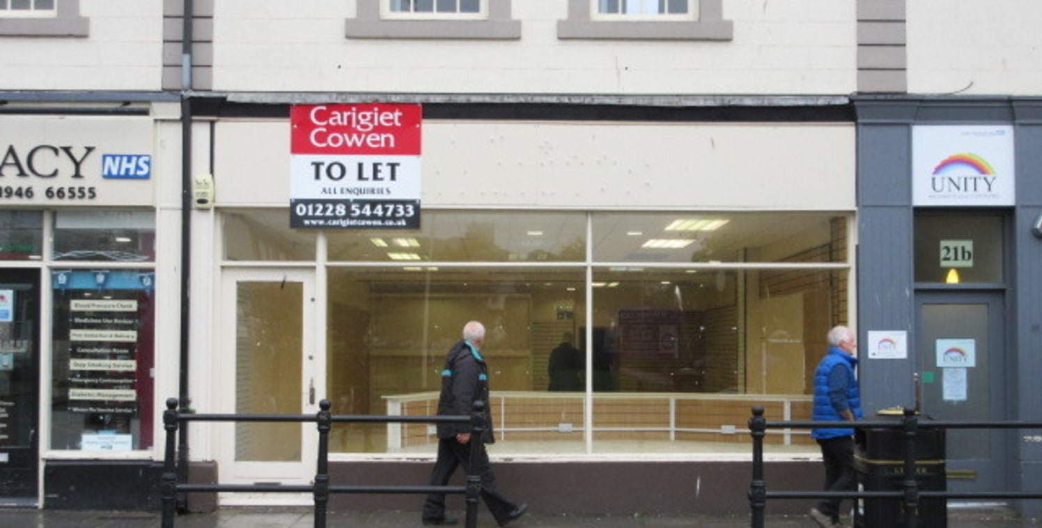 SHORT TERM LETS CONSIDERED**<br><br>A modern ground floor unit positioned within a strong secondary trading location in the town of Whitehaven.<br><br>Ready for immediate occupation. Suitable for a variety of uses, subject to planning....