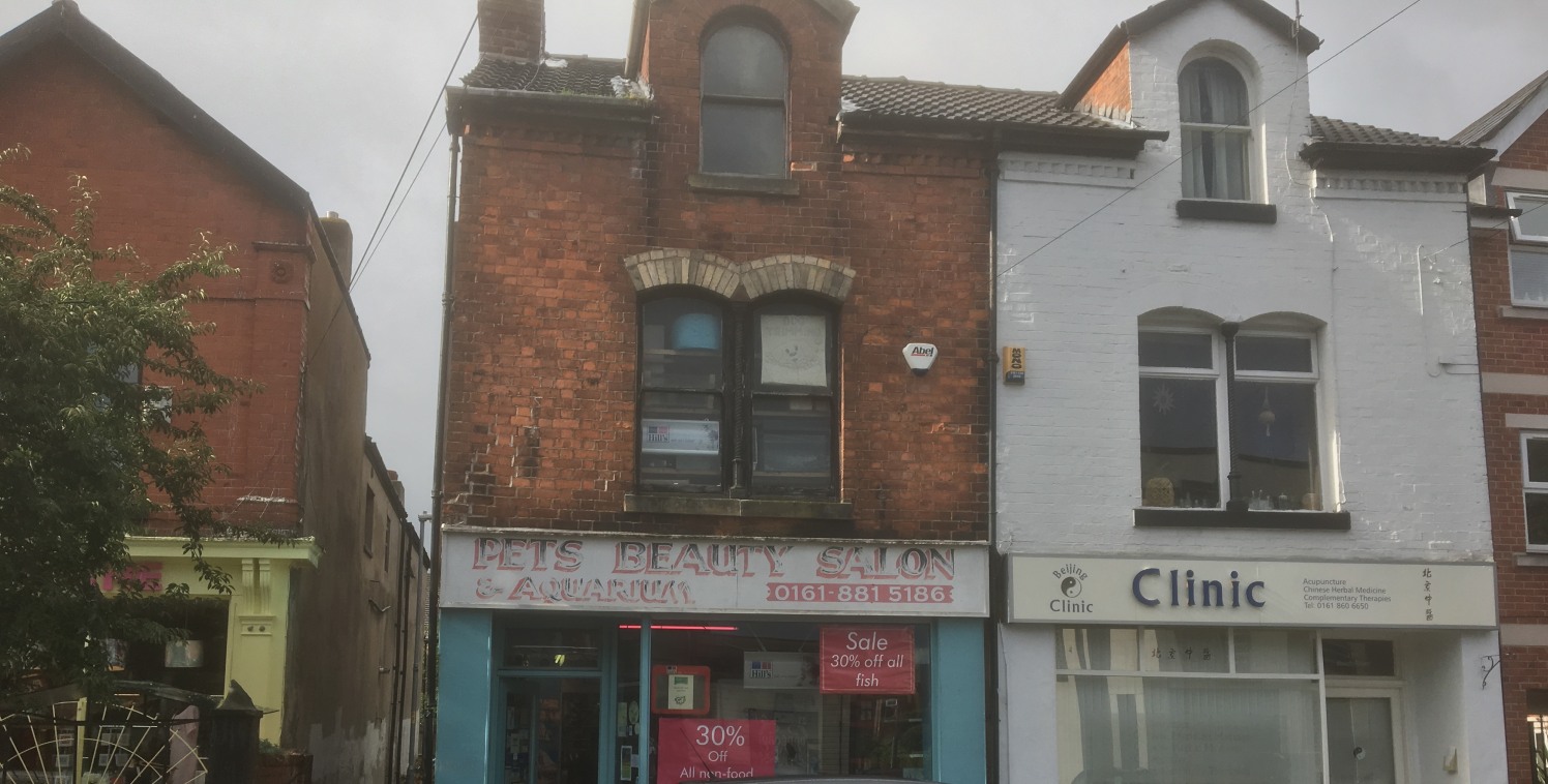LOCATION

The property is located on the southern side of Beech Road, a very fashionable and sought after part of Chorlton. Beech Road is a popular location for niche retailers, bar and restaurant operators. Chorlton town centre is just to the north...
