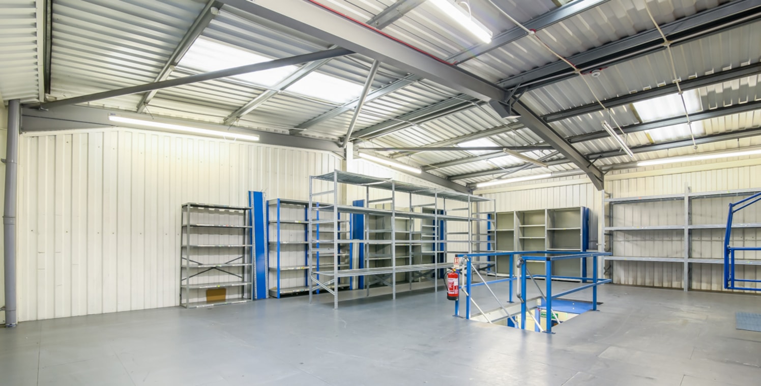 The property comprises a light industrial warehouse building of steel portal frame construction with brick block work and steel profiled cladding above. The ground floor warehouse is currently vacant and available on a short term let. The warehouse i...