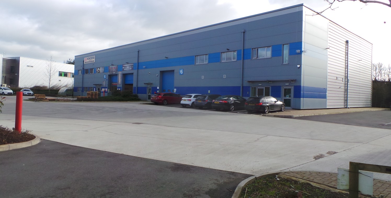 Unit 8 forms one half of a pair of semi-detached units of equal size, each being some 12,500 sq ft having an eaves height of some 27 ft rising to a apex of 33 ft. The unit has an up and over folding access door along with 2 personnel doors. A mezzani...