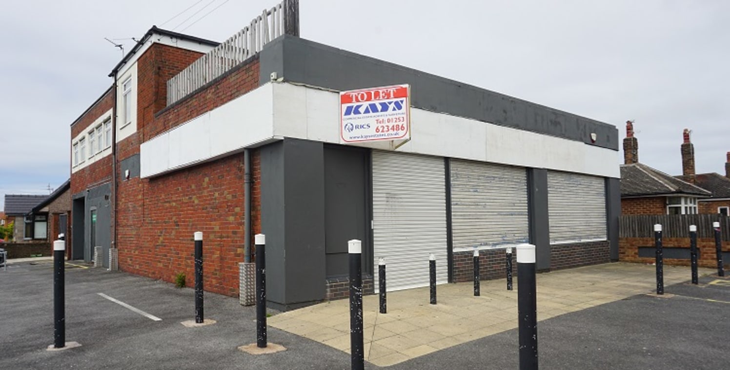 Corner ground floor retail unit previously occupied as a Co-Op Local Convenience store. Open plan retail area 128 sqm (1350 sq ft) plus storage. High profile corner position located on the busy main road between Fleetwood and Thornton....