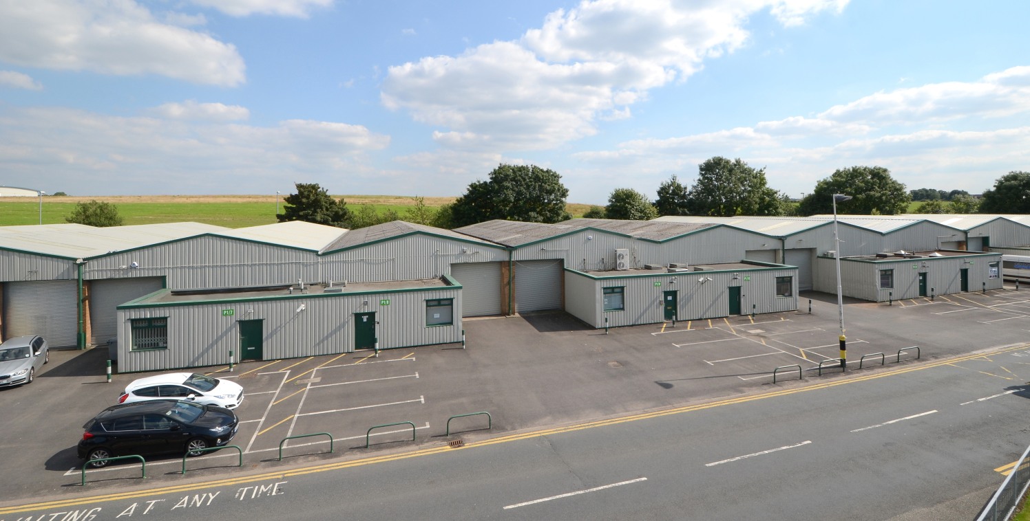 Drive in loading doors. Steel portal frame construction. Eaves height 5m. Can be combined. Fully fitted offices. Consent for B1(c), B2 and B8 uses. Dedicated car parking spaces.