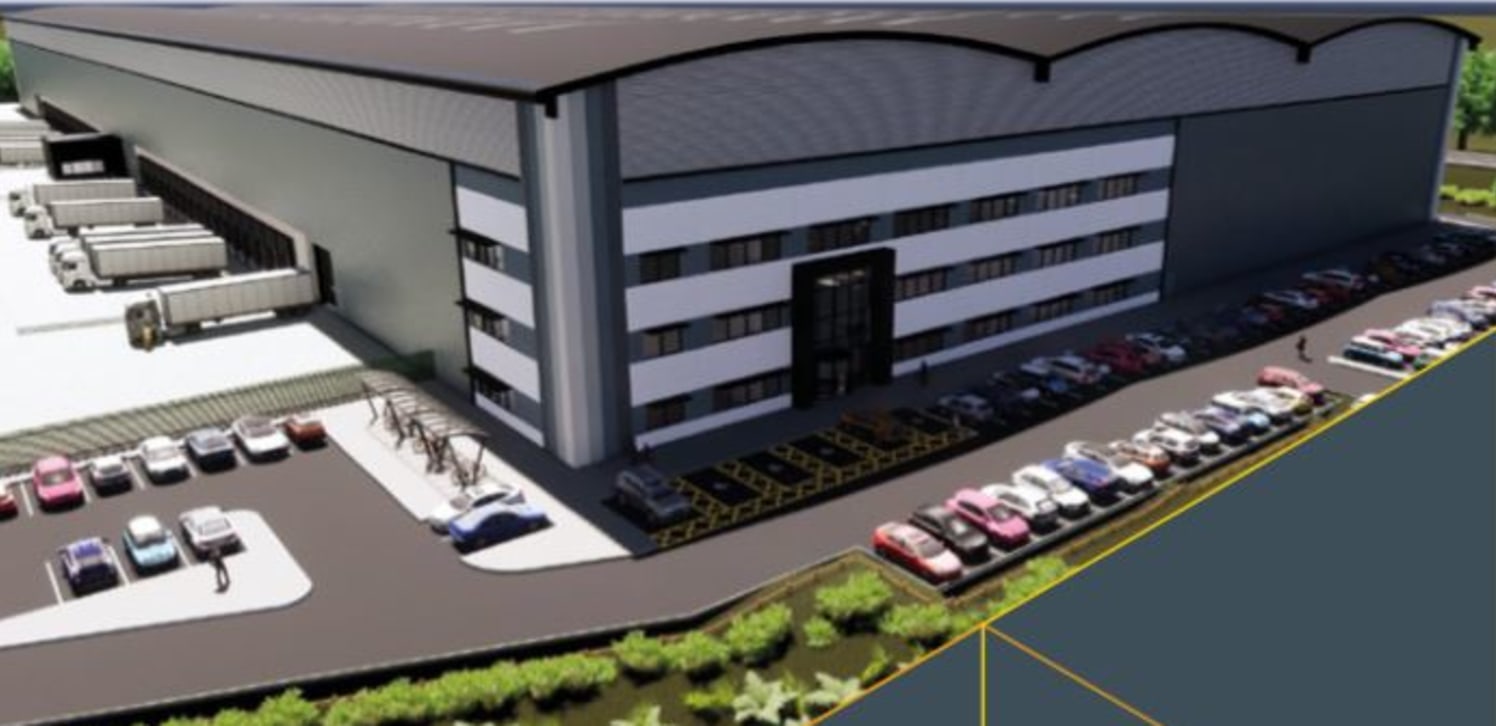 New build high bay manufacturing/distribution facility.

310,000 sq ft - Single sided

210,000 sq ft - Cross docked

Unit 41 is a readily available opportunity located within an allocated employment site.