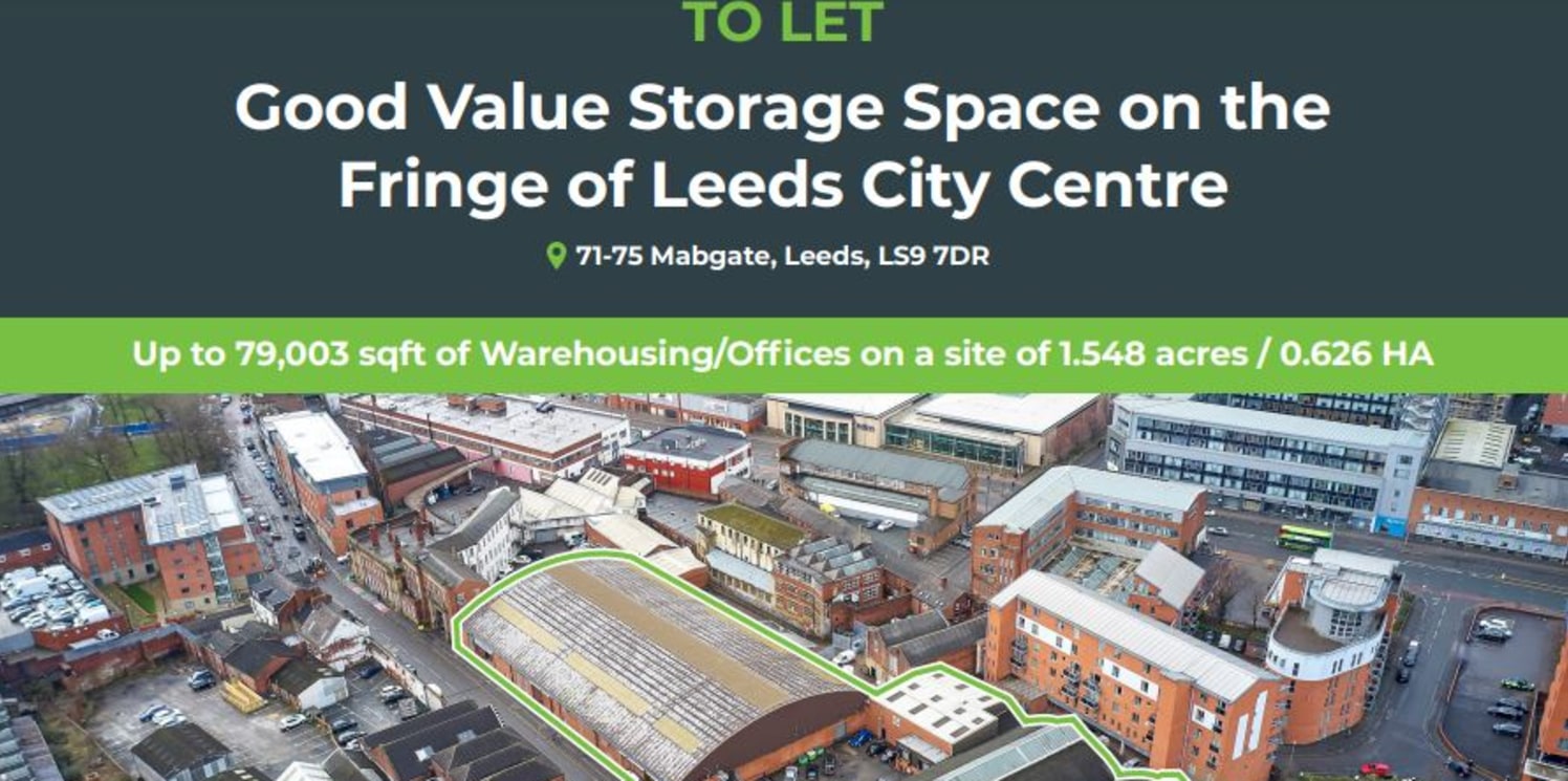 The property comprises a mixed office and industrial/warehouse facility on the edge of Leeds City Centre. The various component parts are currently interconnected but have multiple access points allowing for divisibility. Opportunities also exist for...